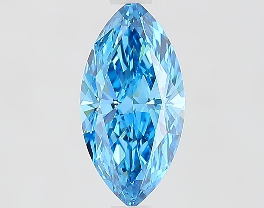 1.07 Ct. Fancy Blue Marquise Lab Grown Diamond