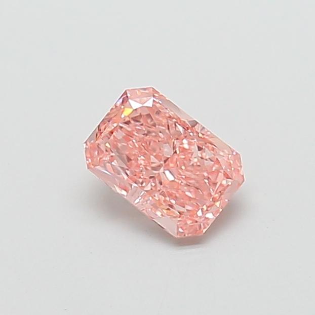 1.04 Ct. Fancy Intense Pink Radiant Lab Grown Diamond