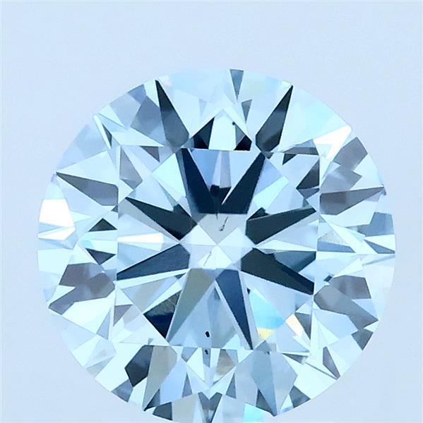2.00 Ct. Fancy Blue Round Lab Grown Diamond