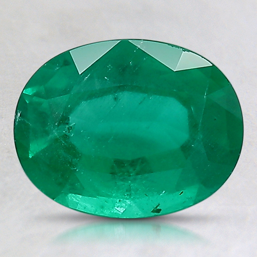 9.1x7.1mm Premium Oval Emerald