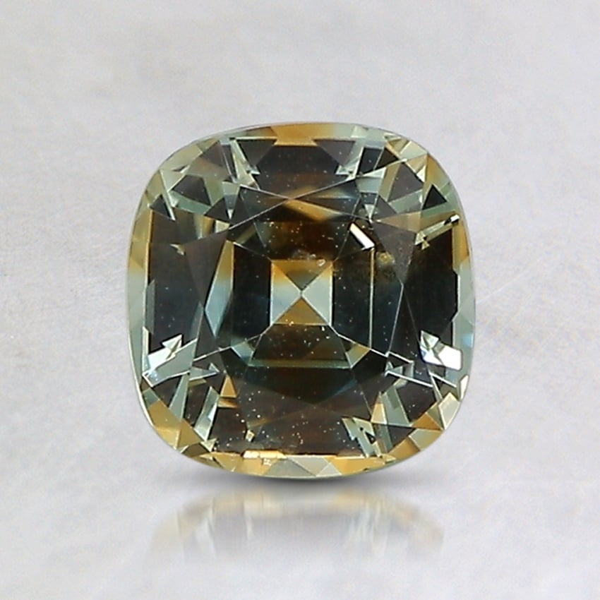 5.9x5.8mm Bi-Color Cushion Montana Sapphire
