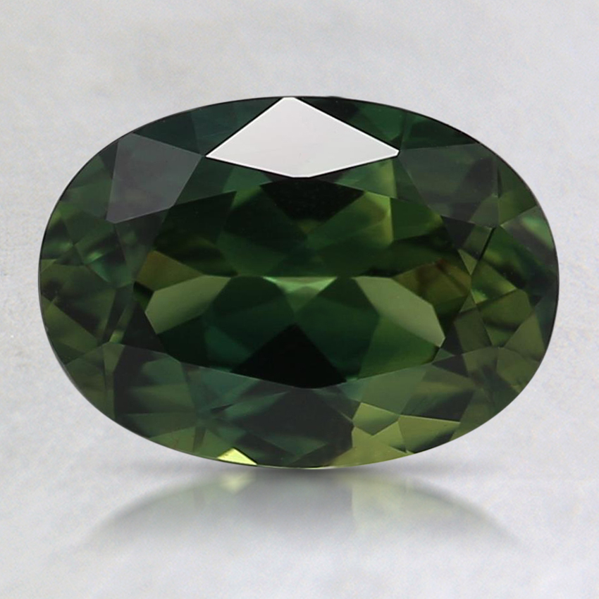 8.8x6.3mm Teal Oval Australian Sapphire