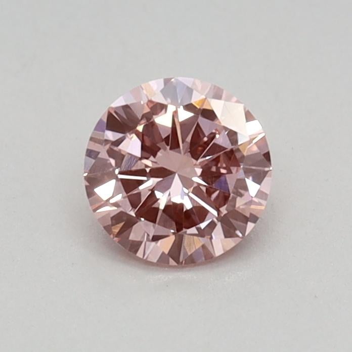 0.30 Ct. Fancy Intense Pink Round Lab Grown Diamond