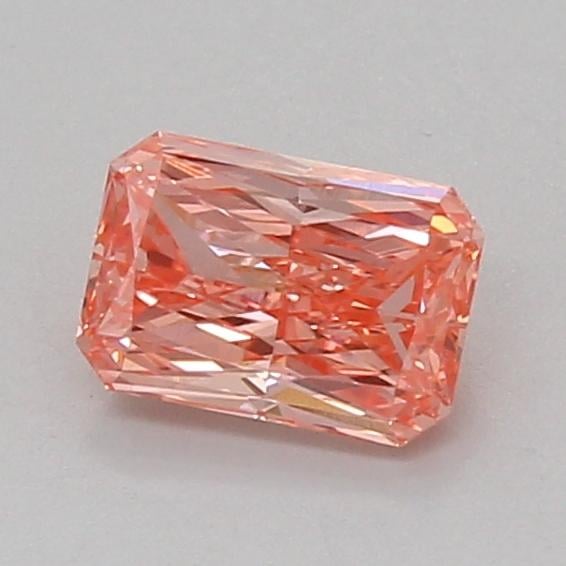 0.85 Ct. Fancy Vivid Pink Radiant Lab Grown Diamond