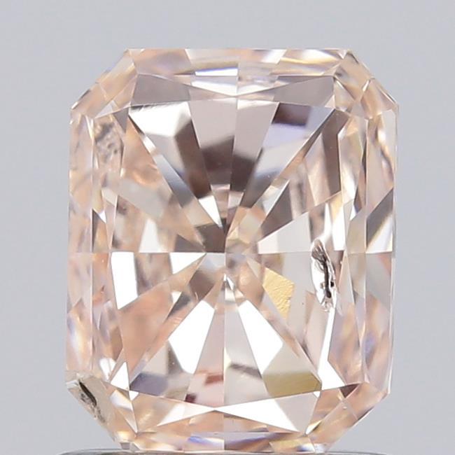 1.0 Ct. Fancy Pink Radiant Lab Grown Diamond