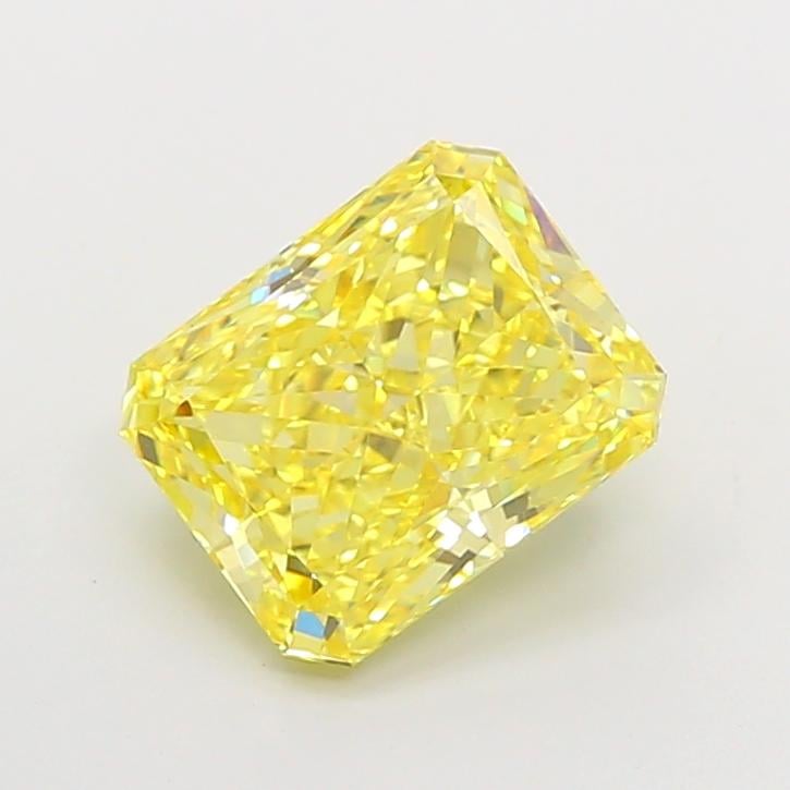 3.75 Ct. Fancy Yellow Radiant Lab Grown Diamond