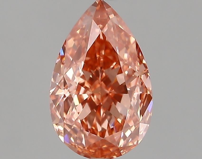 2.04 Ct. Fancy Pink Pear Lab Grown Diamond