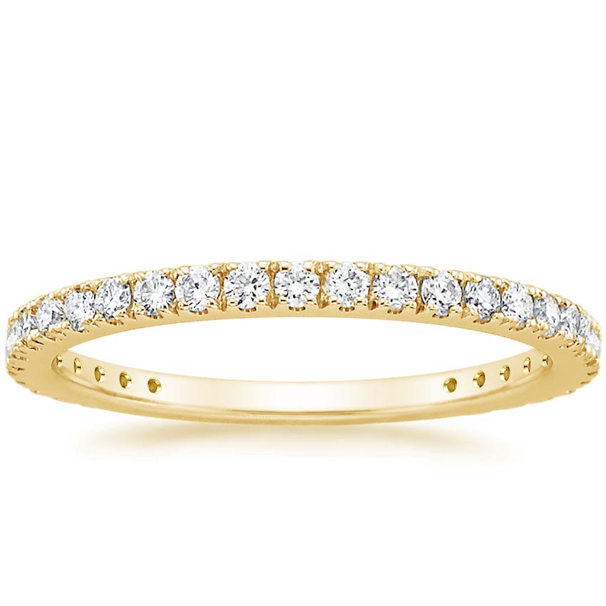 18K Yellow Gold Luxe Bliss Diamond Ring (1/3 ct. tw.), large top view