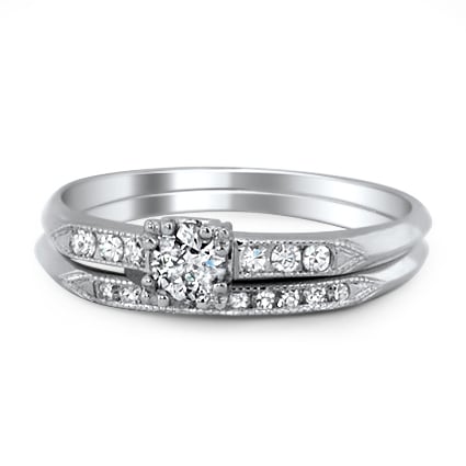 Retro Diamond Vintage Ring