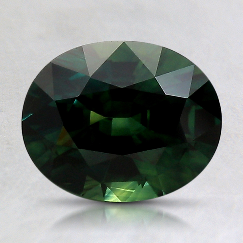 8.4x6.7mm Parti-Color Oval Australian Sapphire