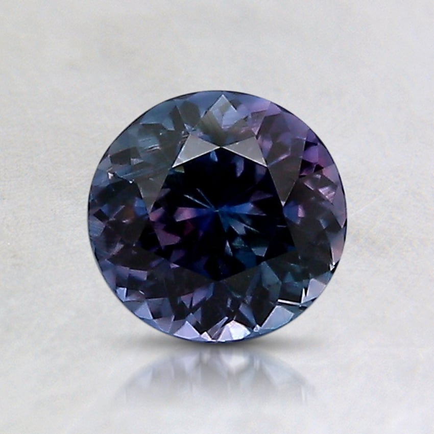 6.1x5.9mm Unheated Parti-Color Round Sapphire