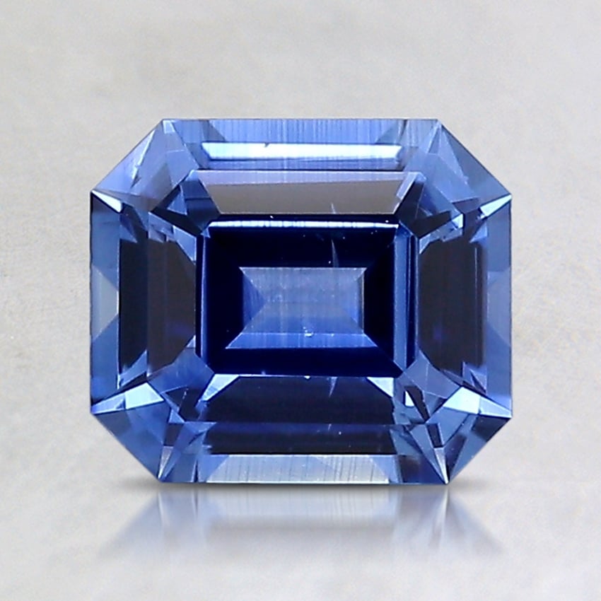 7.1x6.2mm Blue Emerald Sapphire