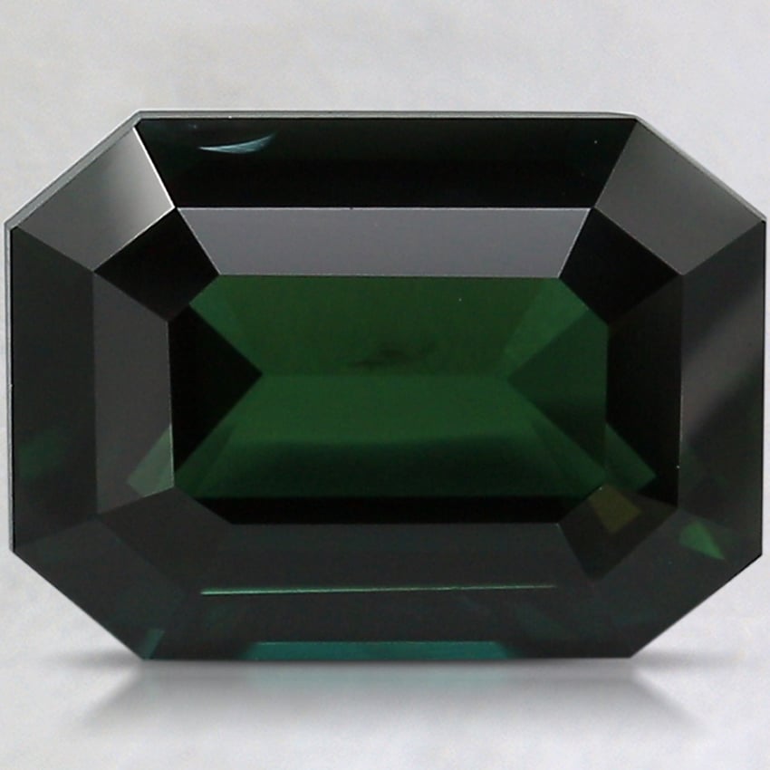 10.7x7.7mm Teal Emerald Sapphire