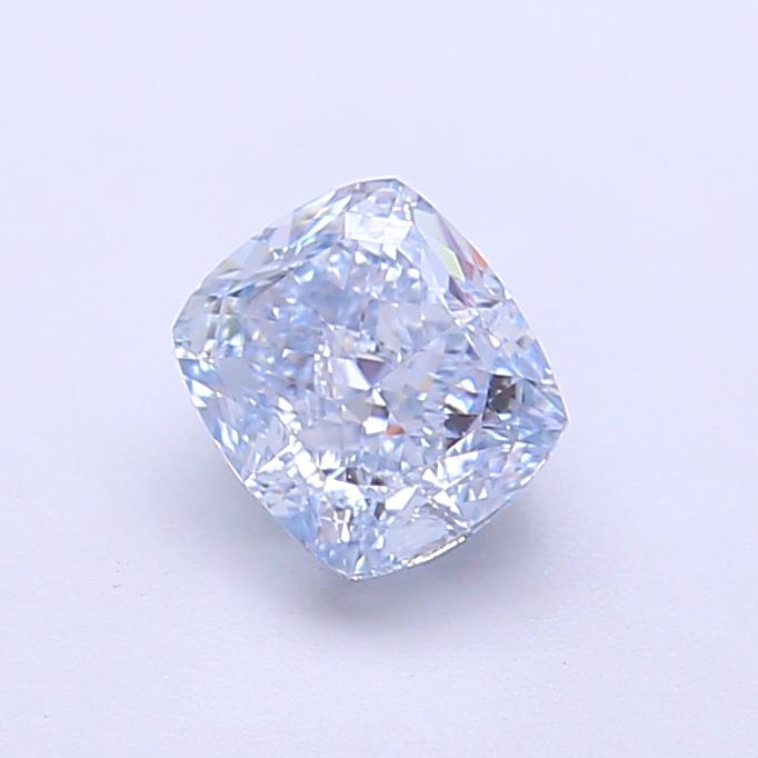 1.01 Ct. Fancy Intense Blue Cushion Lab Grown Diamond