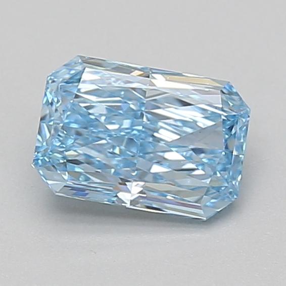 1.01 Ct. Fancy Vivid Blue Radiant Lab Grown Diamond
