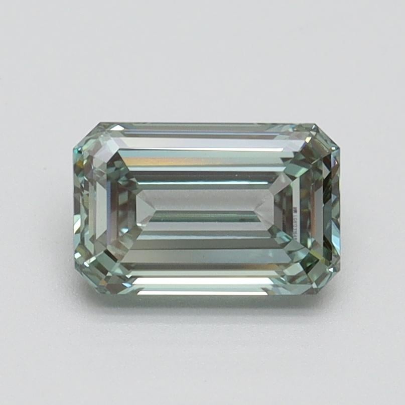 1.02 Ct. Fancy Intense Green Emerald Lab Grown Diamond
