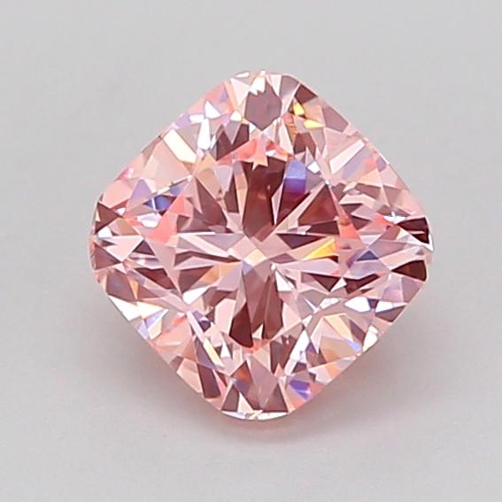 1.02 Ct. Fancy Intense Pink Cushion Lab Grown Diamond