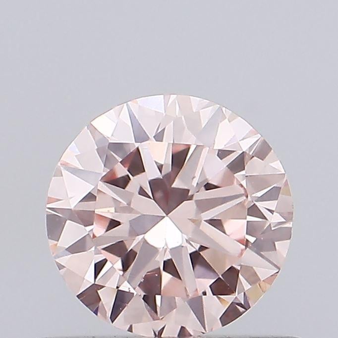 0.58 Ct. Fancy Intense Pink Round Lab Grown Diamond