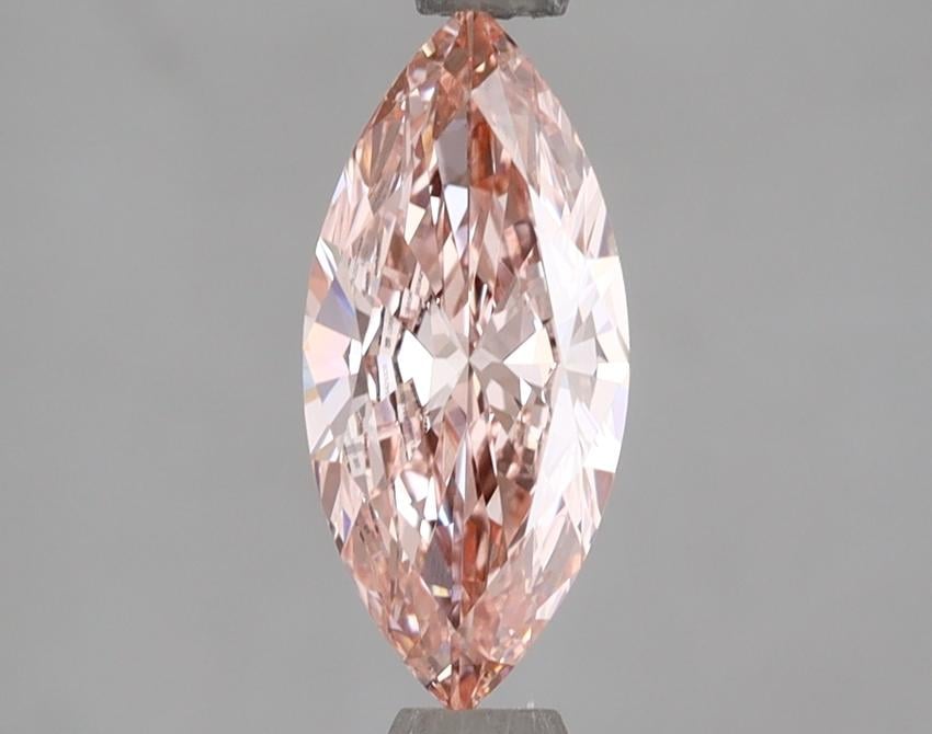 1.00 Ct. Fancy Intense Pink Marquise Lab Grown Diamond