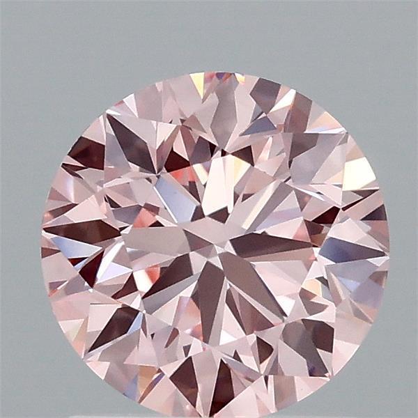 1.40 Ct. Fancy Intense Pink Round Lab Grown Diamond