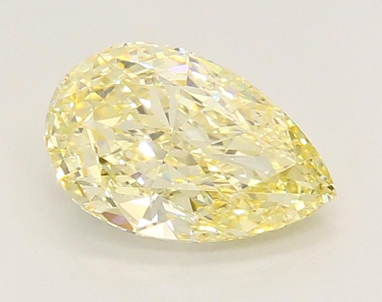 1.53 Ct. Fancy Intense Yellow Pear Lab Grown Diamond