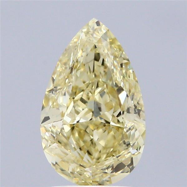 1.89 Ct. Fancy Yellow Pear Lab Grown Diamond