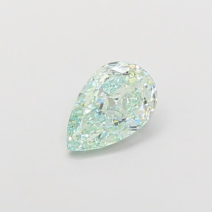 1.02 Ct. Fancy Intense Green Pear Lab Grown Diamond
