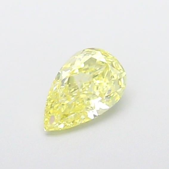 0.65 Ct. Fancy Yellow Pear Lab Grown Diamond