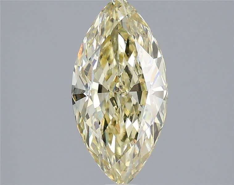 2.08 Ct. Fancy Yellow Marquise Lab Grown Diamond
