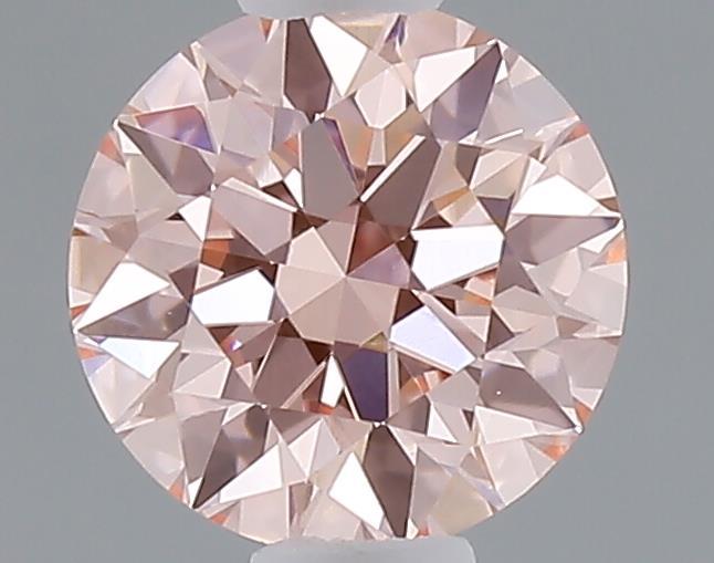 0.52 Ct. Fancy Intense Pink Round Lab Grown Diamond