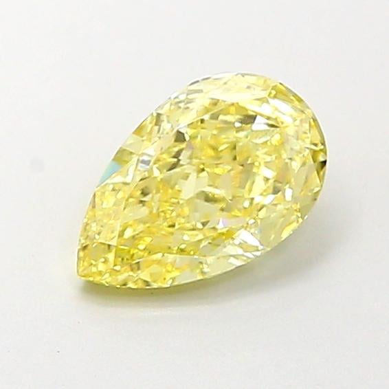 1.00 Ct. Fancy Light Yellow Pear Lab Grown Diamond