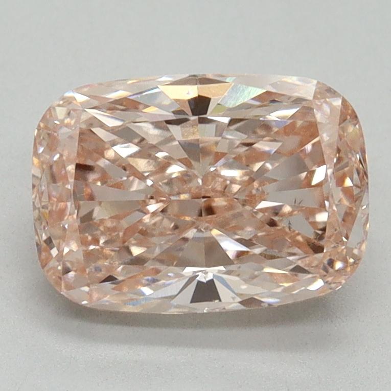 2.01 Ct. Fancy Intense Pink Cushion Lab Grown Diamond