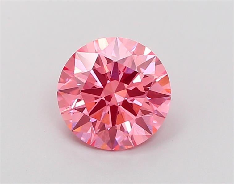 1.52 Ct. Fancy Vivid  Pink Round Lab Grown Diamond