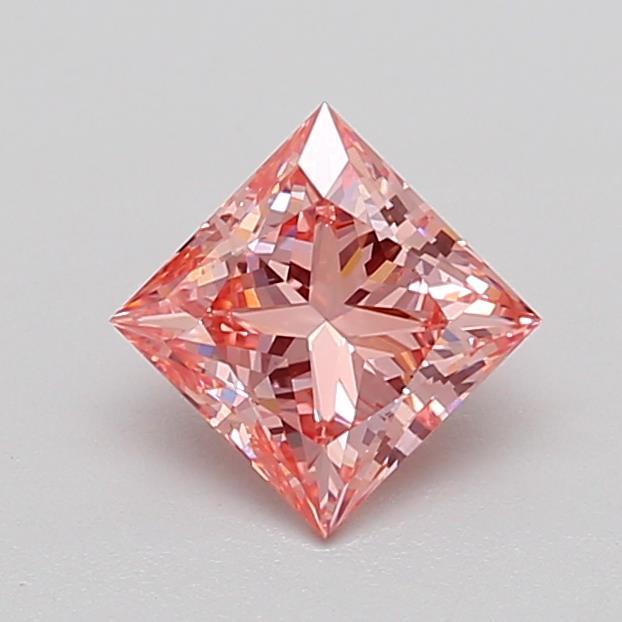 1.09 Ct. Fancy Intense  Pink Princess Lab Grown Diamond