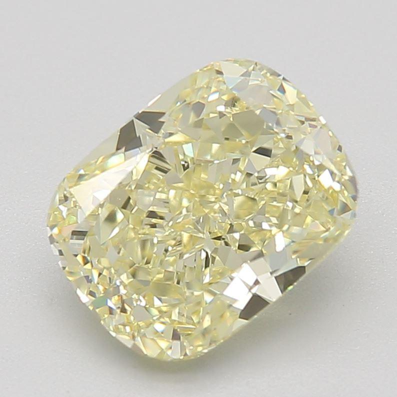 2.05 Ct. Fancy Yellow Cushion Diamond