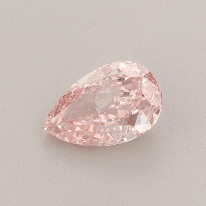0.47 Ct. Fancy Intense  Pink Pear Lab Grown Diamond