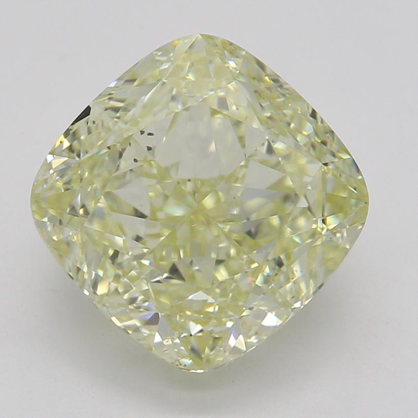 3.01 Ct. Fancy Yellow Cushion Diamond
