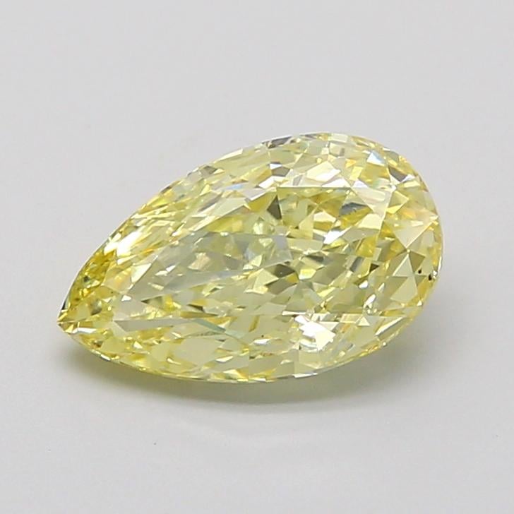 2.01 Ct. Fancy None Yellow Pear Lab Grown Diamond