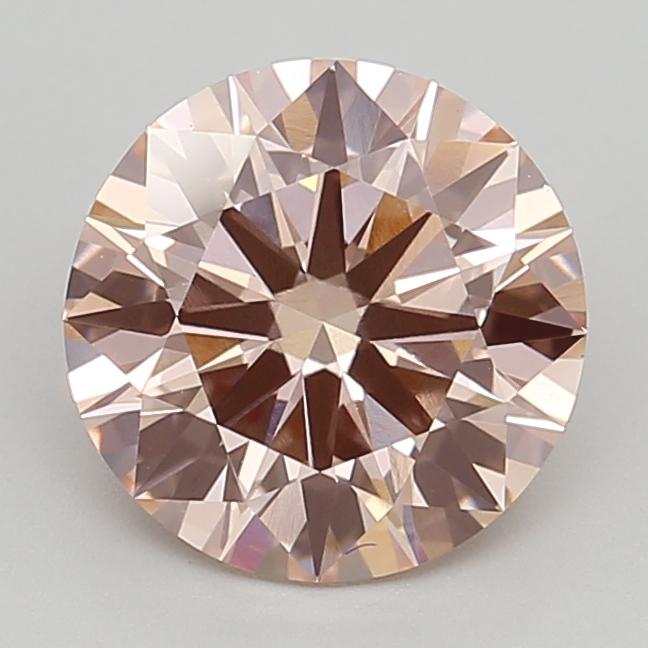 2.27 Ct. Fancy Intense Pink Round Lab Grown Diamond