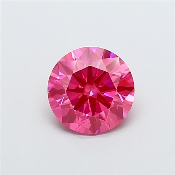 2.00 Ct. Fancy Vivid  Pink Round Lab Grown Diamond