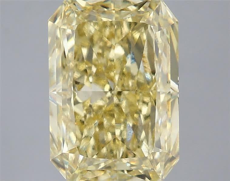3.53 Ct. Fancy Yellow Radiant Lab Grown Diamond