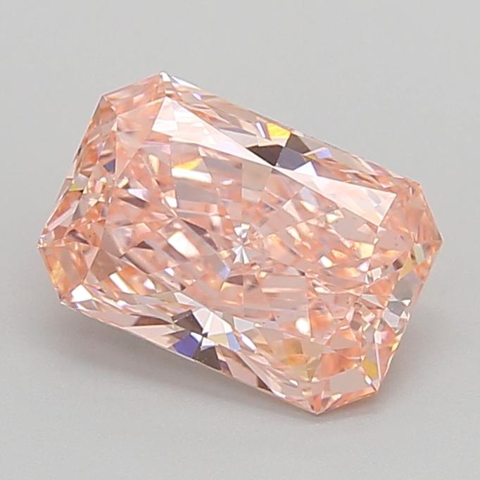 2.32 Ct. Fancy Vivid  Pink Radiant Lab Grown Diamond