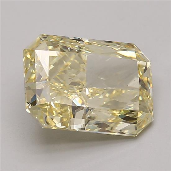 3.02 Ct. Fancy Yellow Radiant Lab Grown Diamond