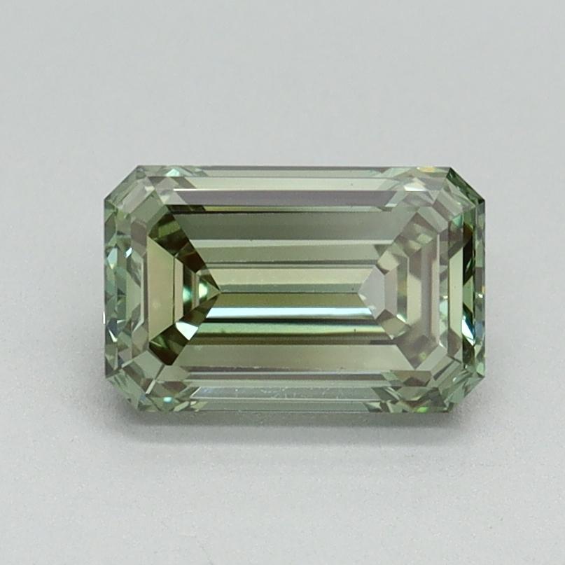1.05 Ct. Fancy Intense Green Emerald Lab Grown Diamond