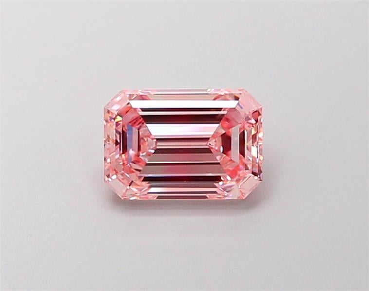 1.16 Ct. Fancy Intense  Pink Emerald Lab Grown Diamond
