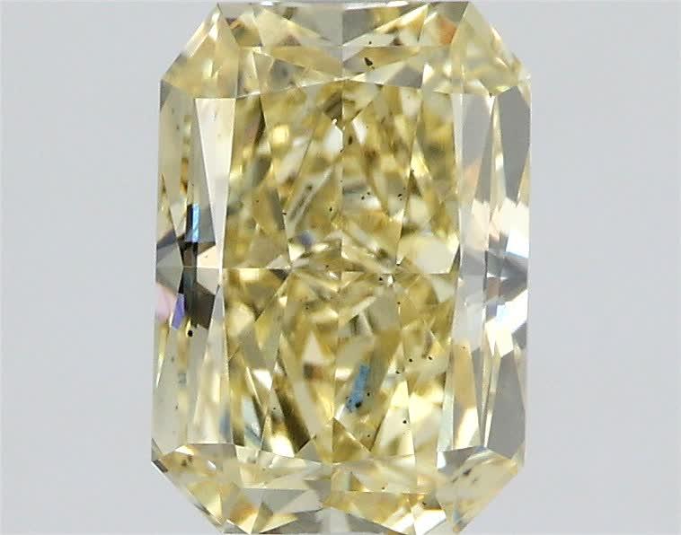 1.04 Ct. Fancy Yellow Radiant Lab Grown Diamond