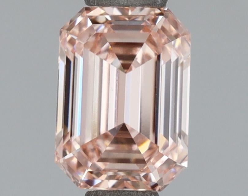 1.00 Ct. Fancy Intense Pink Emerald Lab Grown Diamond