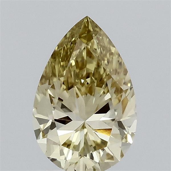 0.79 Ct. Fancy Yellow Pear Lab Grown Diamond