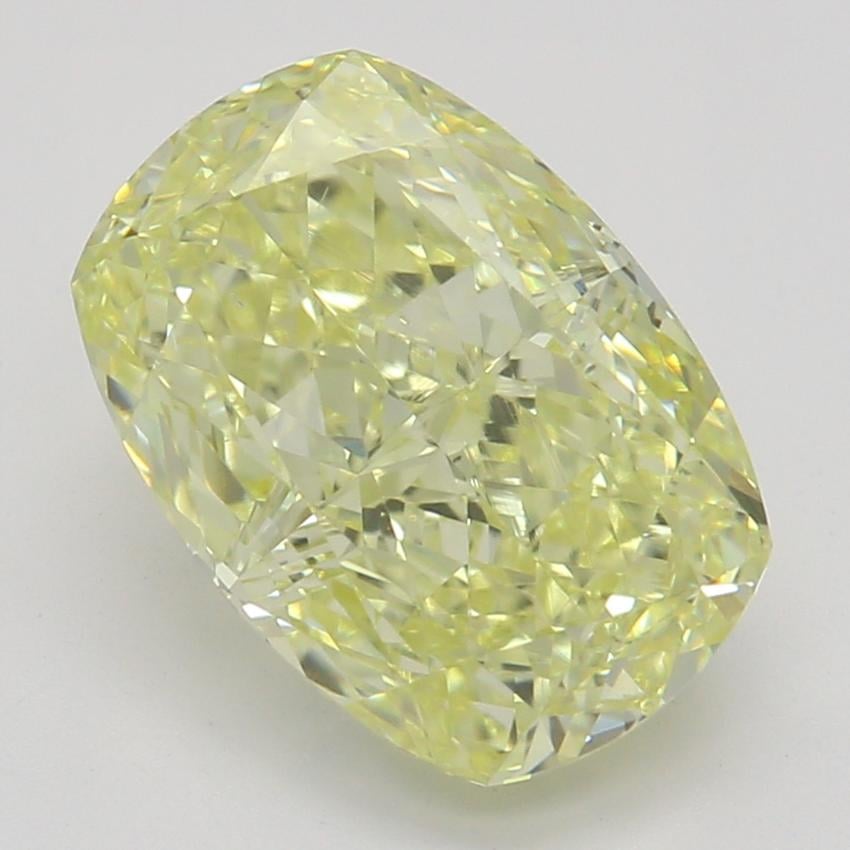 2.02 Ct. Fancy Yellow Cushion Diamond