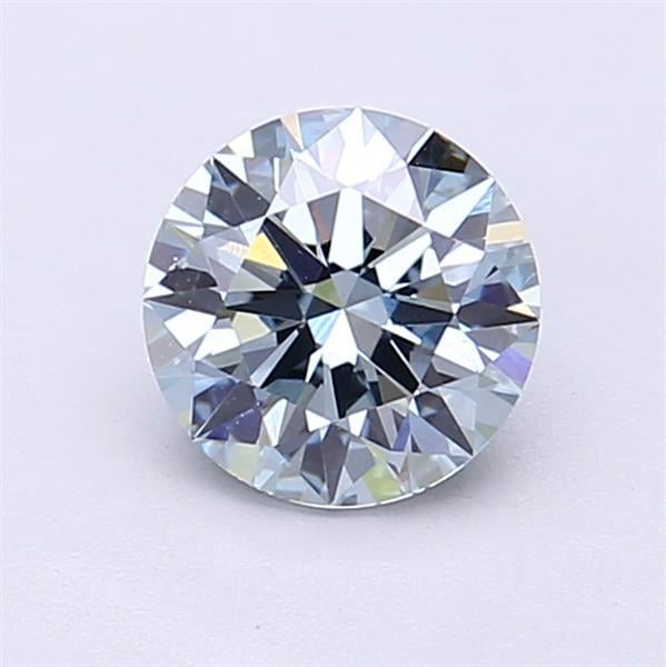 1.01 Ct. Fancy Intense Blue Round Lab Grown Diamond